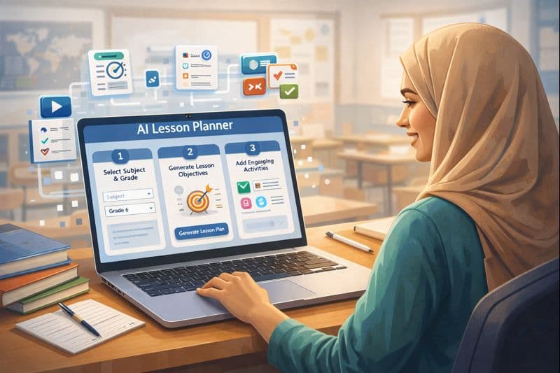How to Create AI-Powered Lesson Plans - Step-by-Step Tutorial for Pakistani Teachers Using PakEdX