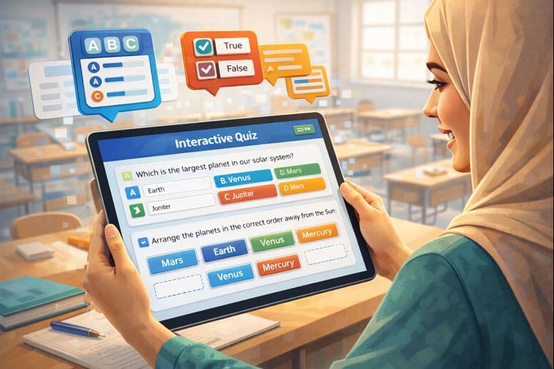 Interactive Quiz Creation Complete Guide for Pakistani Teachers - Question Types, Bloom's Taxonomy Alignment and AI Quiz Generation Tips