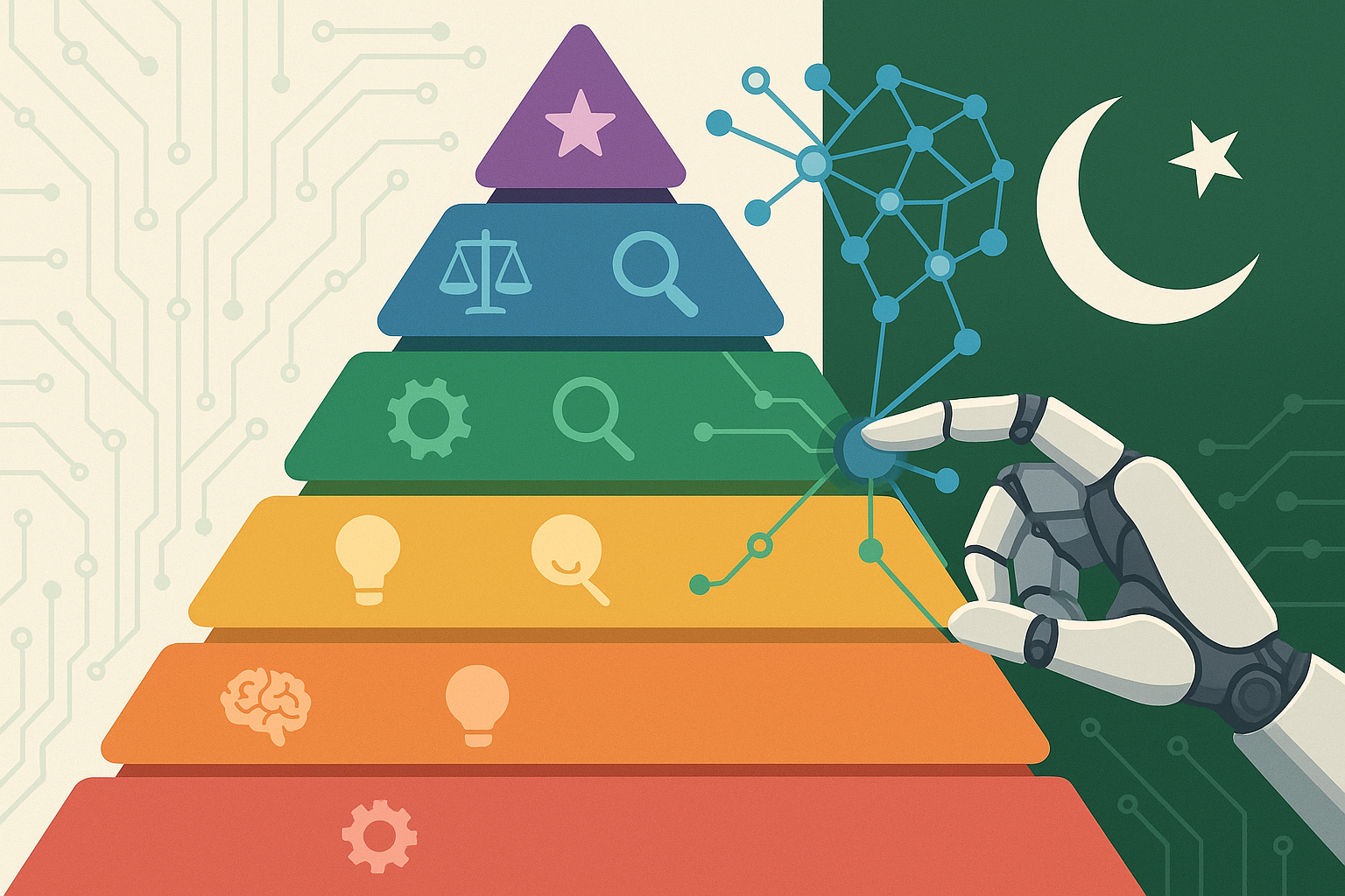 Bloom's Taxonomy Pyramid with AI-Powered Assessment Generation for Pakistani Education System