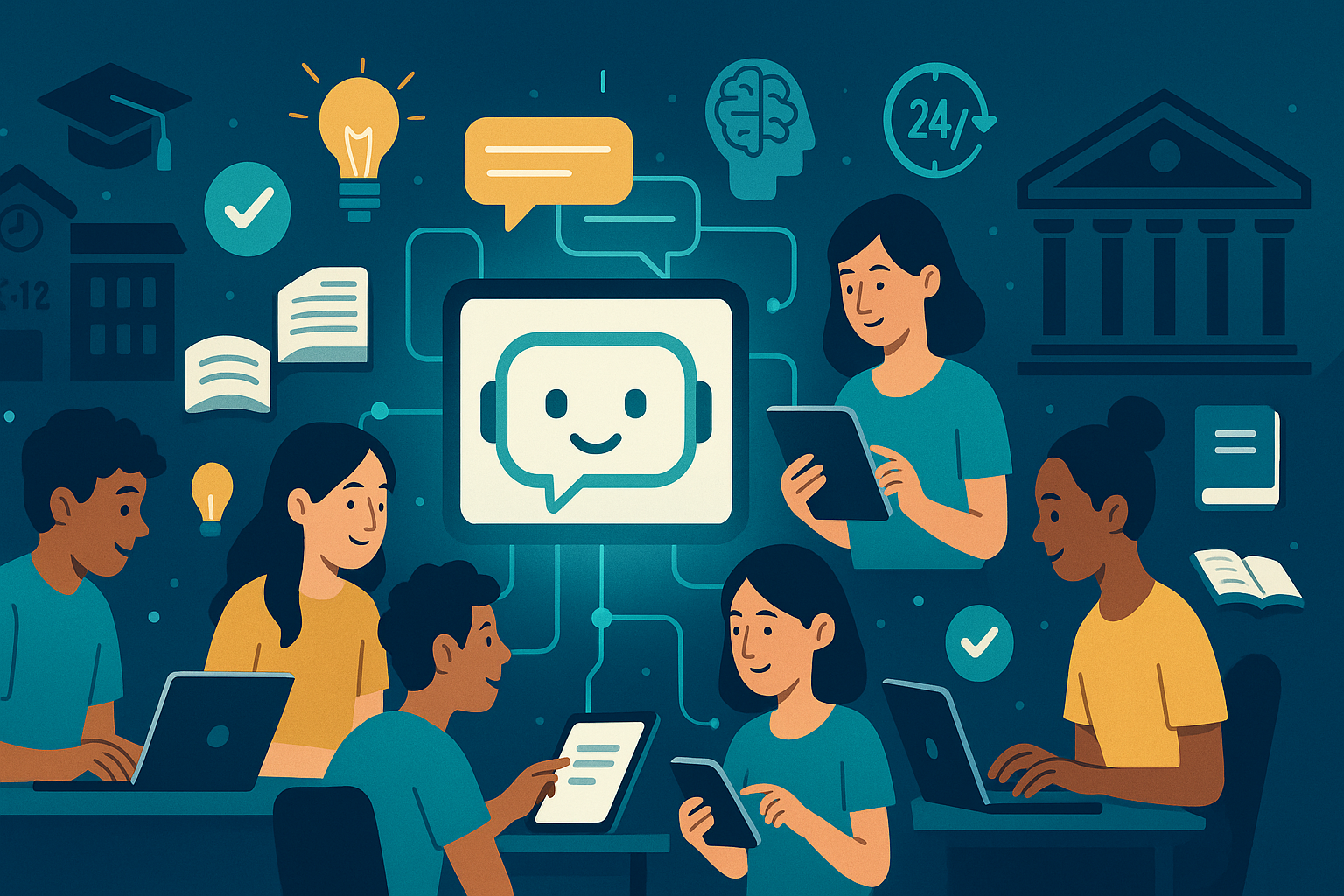 Conversational Chatbots in Education 2026 - AI tutoring, university virtual assistants, and personalized learning platforms